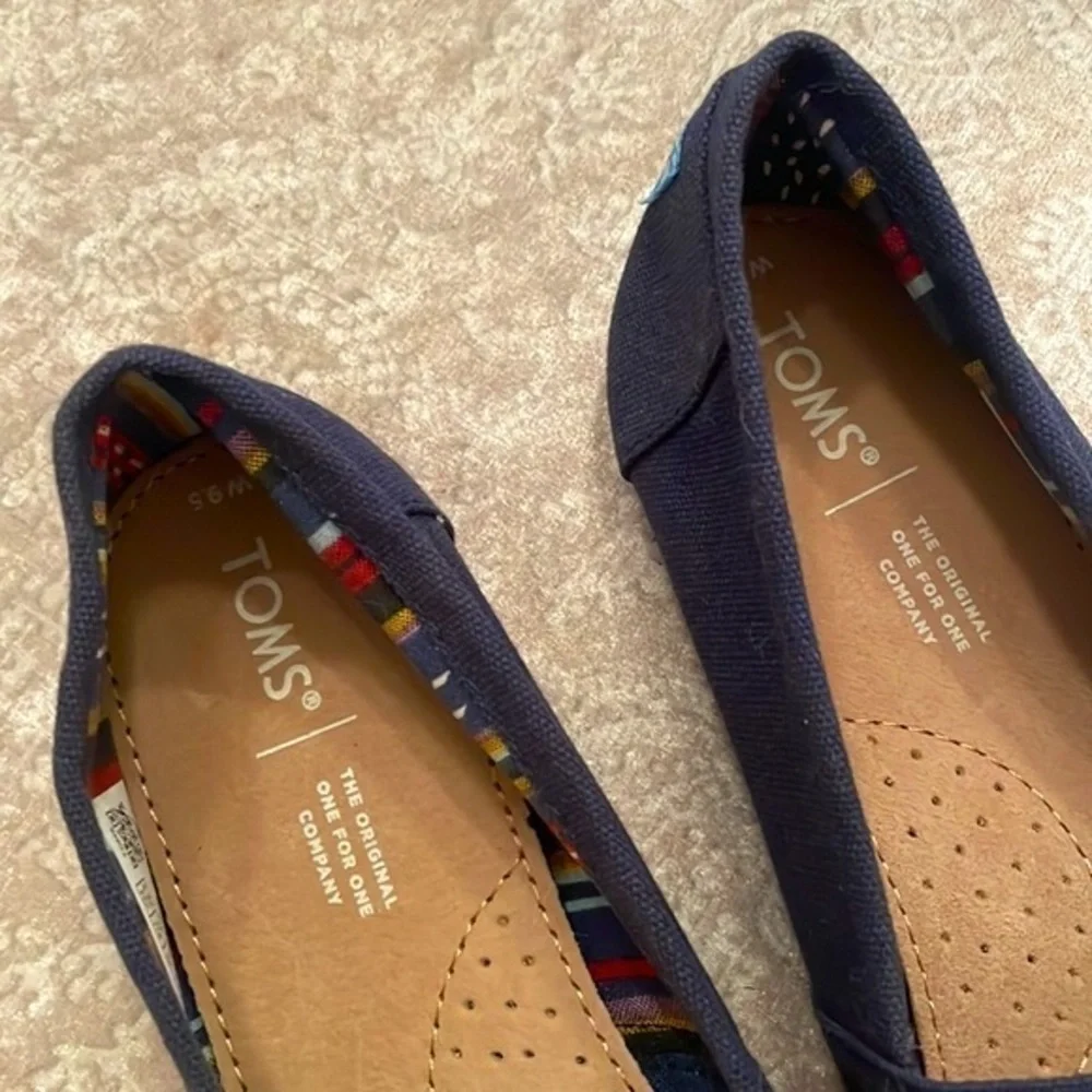 Toms size no